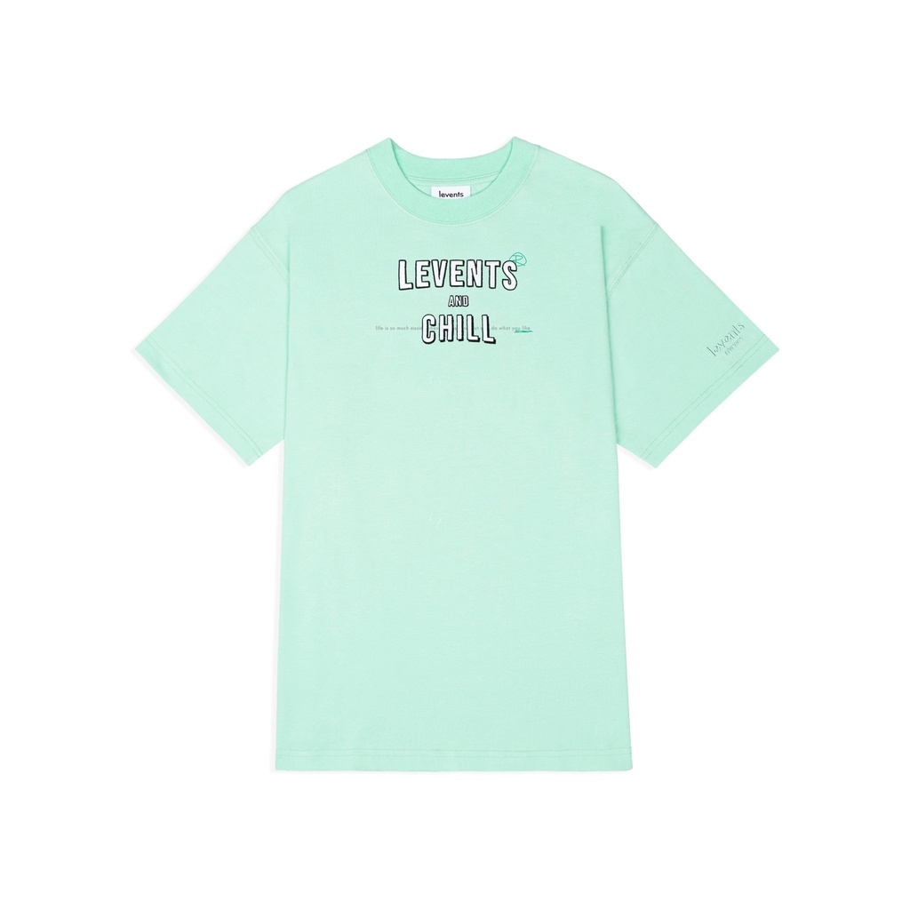 Áo thun LEVENTS & Chill/ Pastel Mint