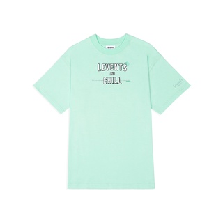 Áo thun levents & chill/ pastel mint