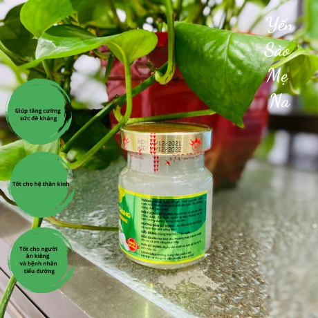Combo 10 Hũ Yến Sào Cao Cấp Khánh Hoà Chưng Vị Không Đường 70 ml Không Chất Bảo Quản