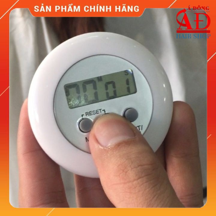 Combo 2 cái Đồng hồ hẹn giờ canh thuốc có kẹp ghim cho salon tóc