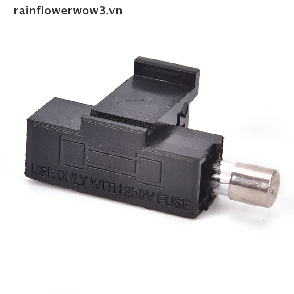 Ổ Cắm Điện 3 Chấu Ac Với Công Tắc Cầu Chì 10A 250V 3Pin (Mới) Hộp 3 Pin Ac Inlet