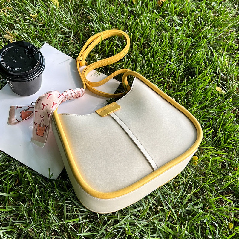 Ielgy Túi Đeo Chéo Dáng Xô Kết Cấu Cao Cấp Cho Nữ