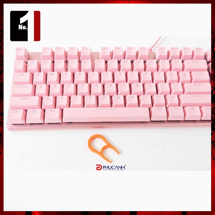 Bàn Phím Cơ Gaming Máy Vi Tính Dareu EK810 Màu Hồng Led RGB Bàn Phím Dây Dễ Thương Game Thủ Chuyên Game Laptop Pc