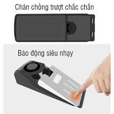 Thiết bị cảm biến báo động chống trộm chặn ở chân cửa ra vào Chốt chặn cửa thông minh