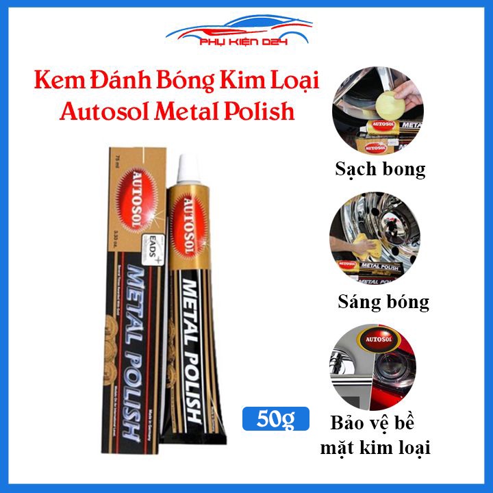 [SALE SỐC]  Kem đánh bóng dây đồng hồ kim loại Autosol Metal Polish 50g