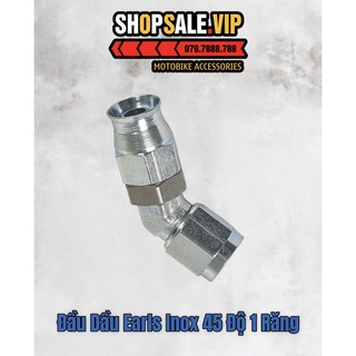 Đầu 45 độ 1 răng inox