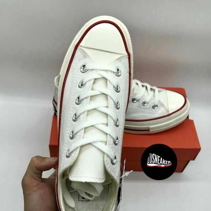 Giày Convers thấp cổ đen trắng 💝FREESHIP💝 Giầy thể thao nam nữ đủ size, Sneaker nữ trắng - Xa11