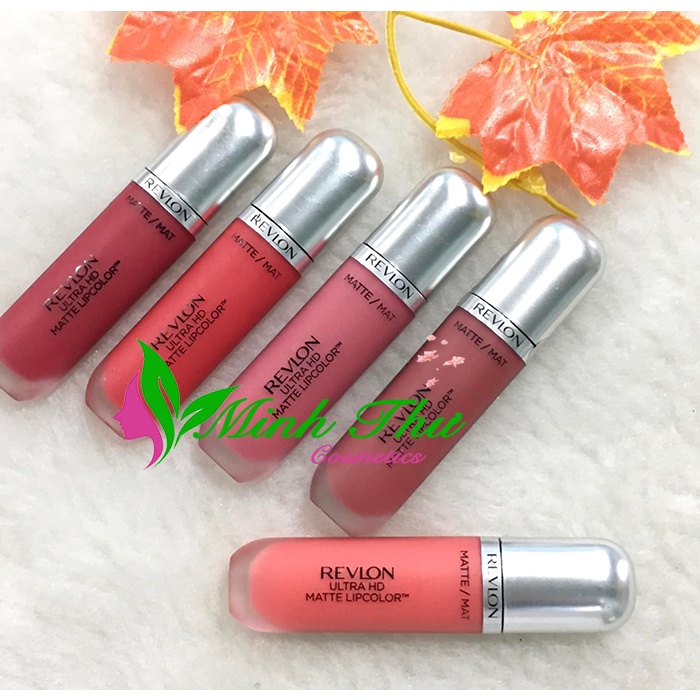 Son Kem Revlon Ultra HD Matte LipColor (Chuẩn Mỹ)