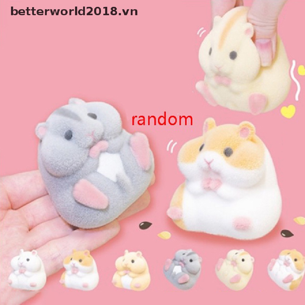 Thú Nhồi Bông Hình Chuột hamster Dễ Thương 2018