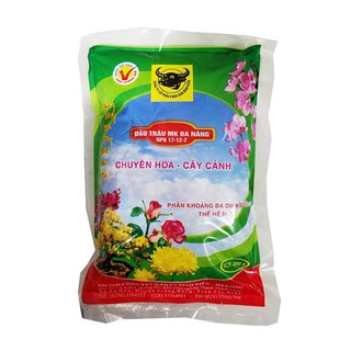 Gói 200gr Phân bón đầu trâu NPK đa năng 17-12-7 - Chồi lá khỏe, ra hoa nhiều