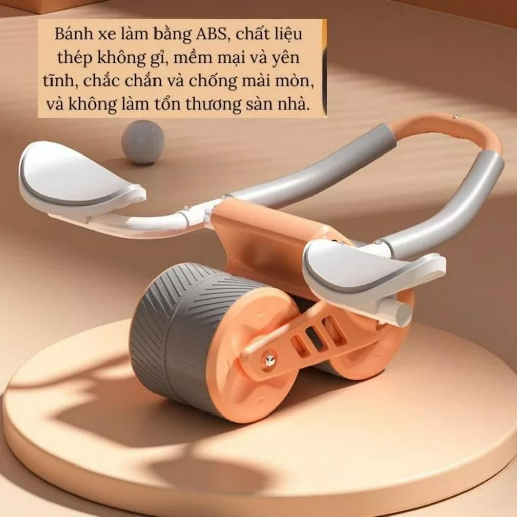 Dụng Cụ Tập Cơ Bụng Con Lăn Tập Bụng 4 Bánh Siêu Khỏe