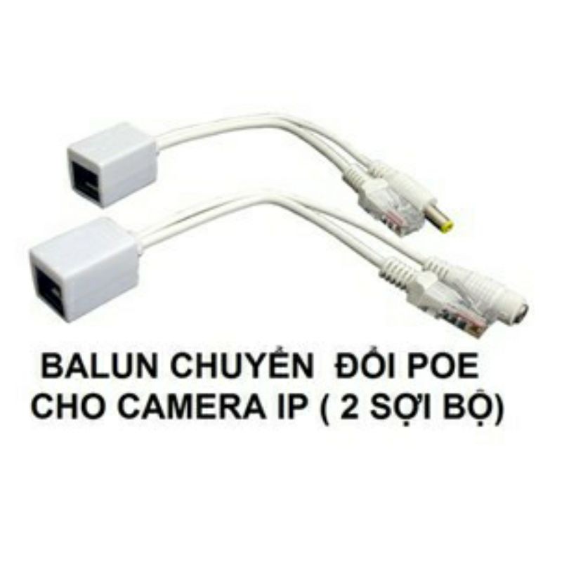 50 bộ balun poe cho camera ip