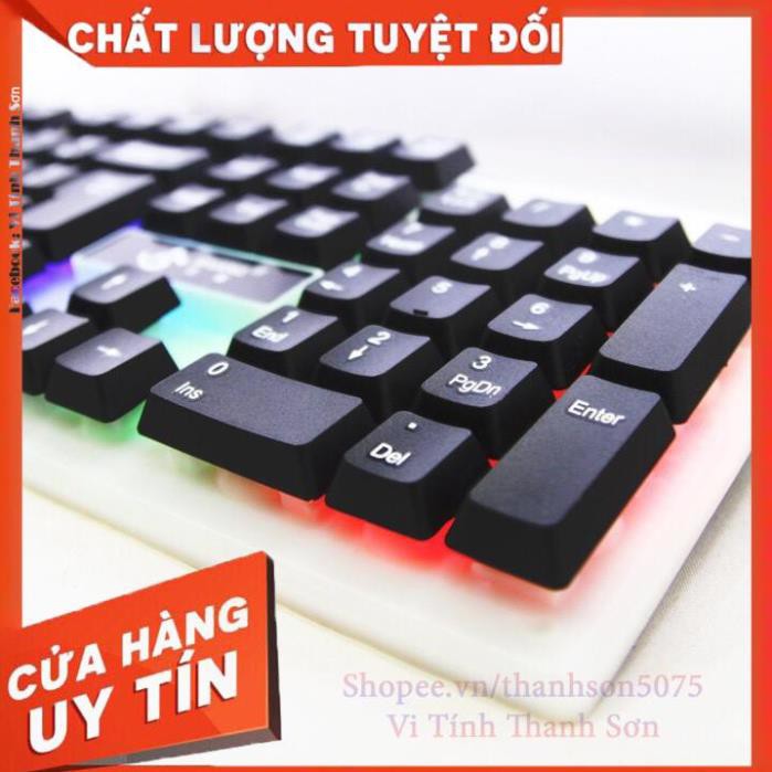 [TẶNG LÓT LOGITECH] BÀN PHÍM GAME LED 7 MÀU K11/G21