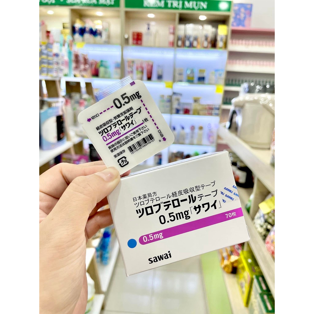 Miếng dán ho Sawai