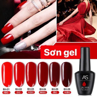Sơn gel AS tone đỏ - BH