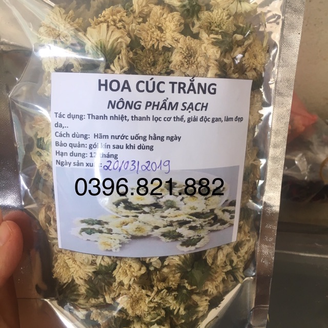 [siêu hot]Trà Cúc trắng rời loại 1 như hình 50g