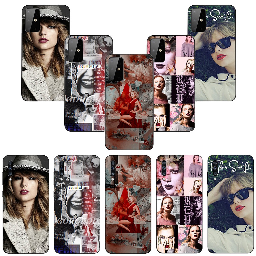 Ốp điện thoại TPU mềm hình 87SF taylor swift cho Samsung Galaxy S10 S9 S8 Plus S6 S7 Edge S10+ S9+ S8+