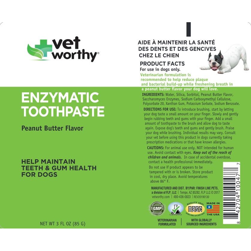 Kem đánh răng Vet Worthy  3 fl oz - 85gr