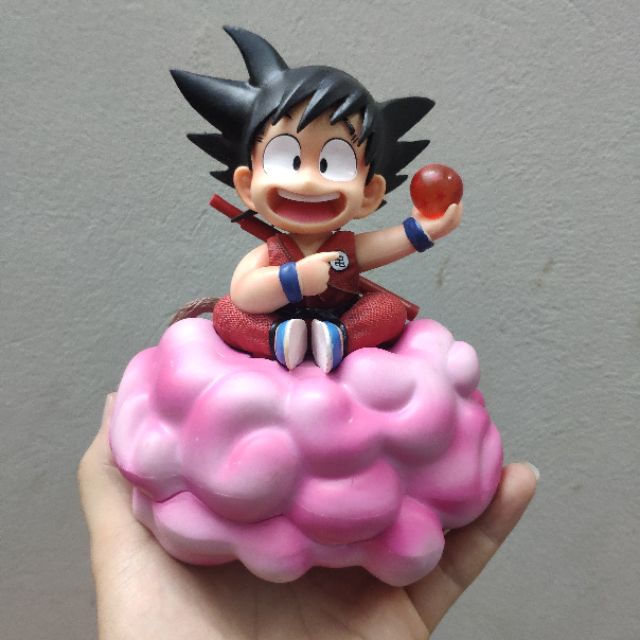 [22cm-500g] Mô hình goku cưỡi cân đẩu vân kid songoku FIGURE DRAGONBALL dragon ball cầm ngọc rồng songoku mây