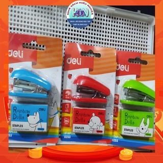 Dập Ghim Số 10 Deli 0253 Kèm hộp Ghim