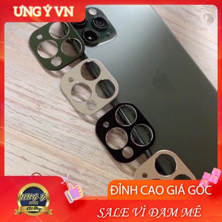 Viền kim loại bảo vệ camera dành cho iphone 11pro/ 11 promax/ 11