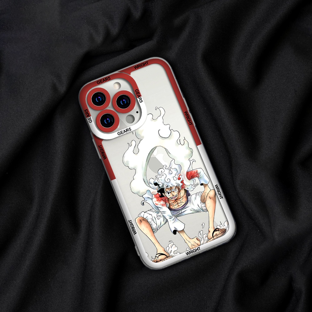 Ốp lưng iphone cạnh vuông Luffy One Piece Wrightcase 6plus/7/8/8plus/x/xs/11/12/pro/max/plus/promax
