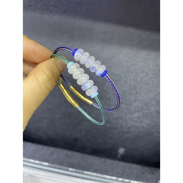 Vòng tay Đồng điếu Moonstone VIP 8mm