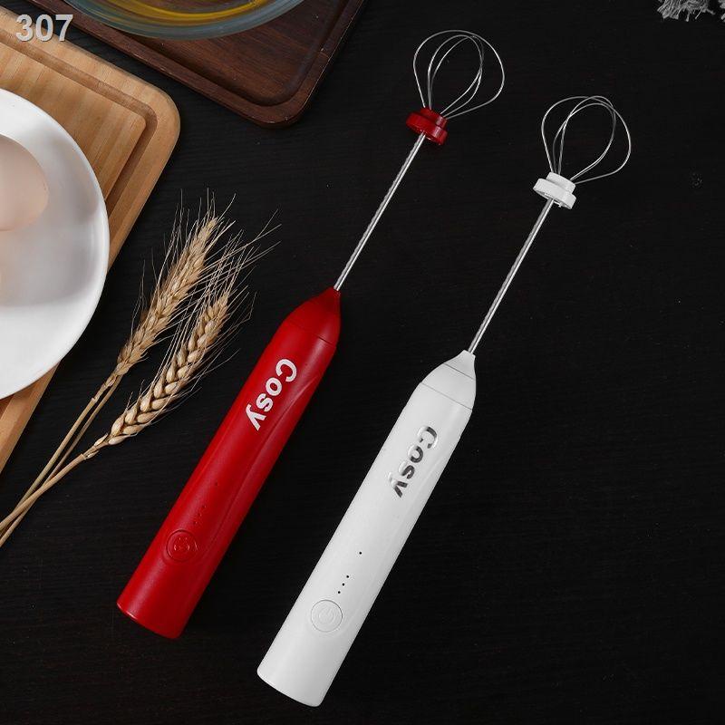 【thanh lý kho】Máy đánh trứng có thể sạc lại làm lạnh sữa gia dụng điện mini kem Bánh nướng tự động