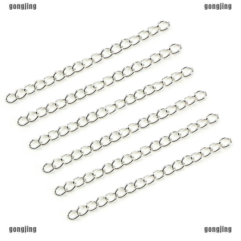 Xích tăng đơ phụ kiện vòng bán bịch 10đoạn size 0.3cm dài 3,4,7cm