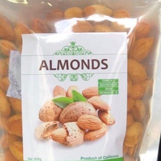 500gr Hạnh Nhân Rang Bơ Mỹ