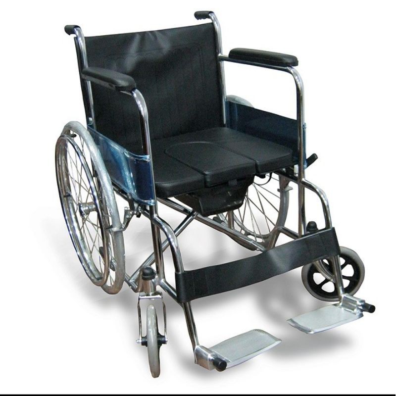 Xe lăn bô vệ sinh người già