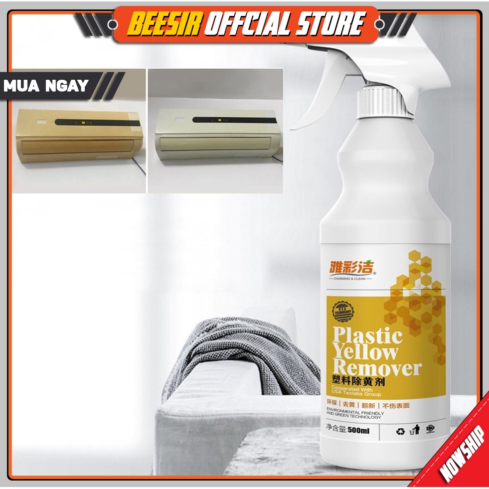 Dung Dịch Tẩy Vết Ố Vàng Và Làm Trắng Đồ Nhựa TEXLABS 500ML