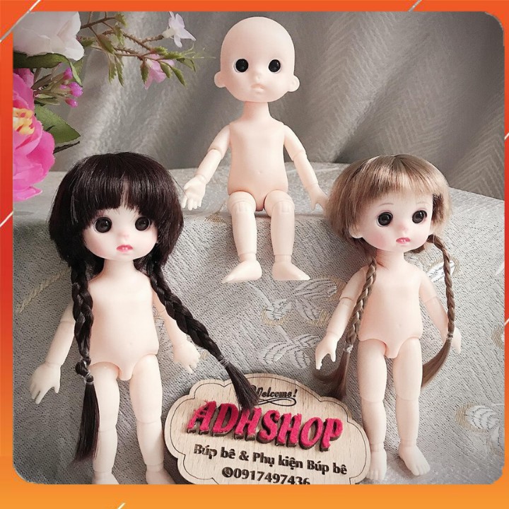 Búp Bê Em Bé Ngộ Nghĩnh Baboliy Ob11 BJD 1/12 Cao 16cm 13 Khớp