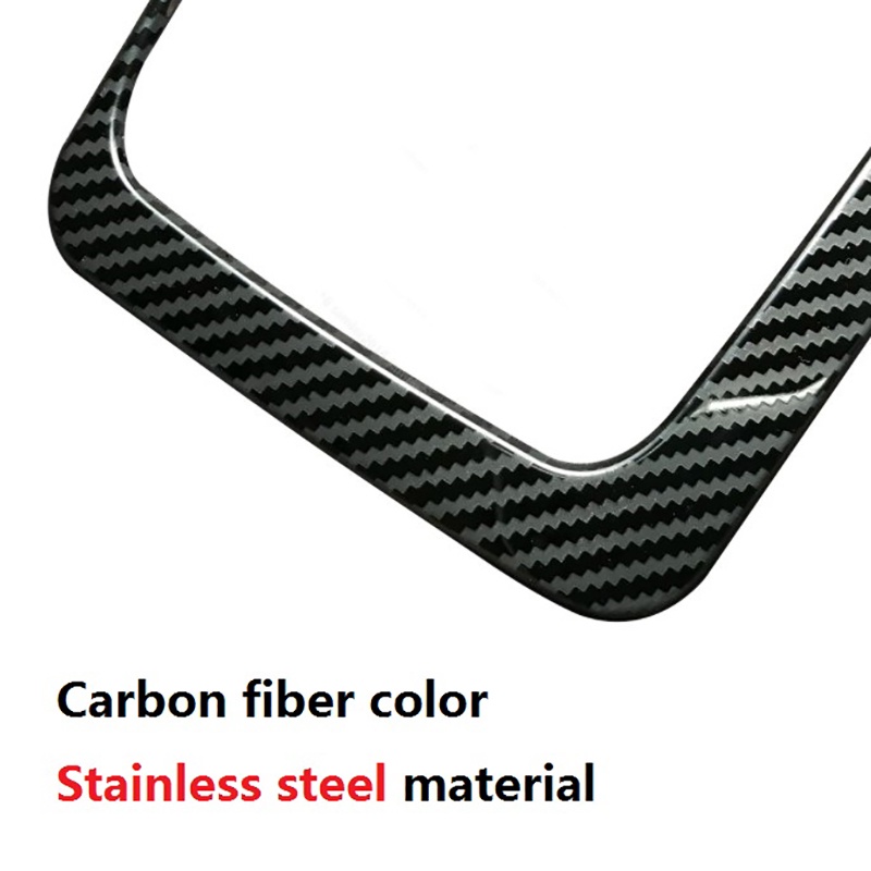 Ốp Bọc Cần Số Xe Hơi Ford Ranger Bằng Thép Không Gỉ Sợi Carbon