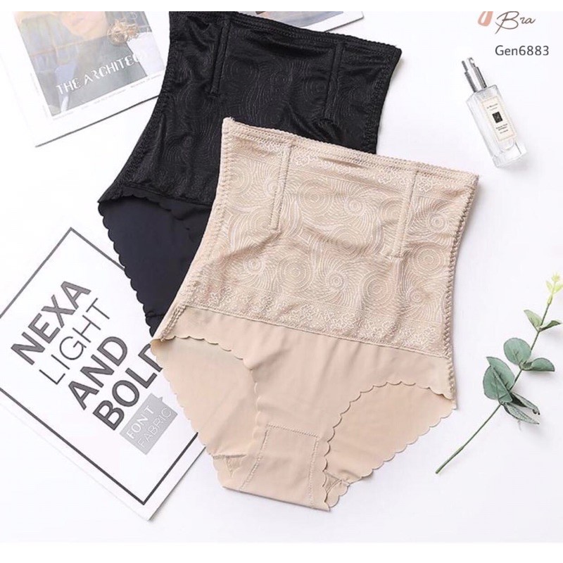 Quần gen su không đường may- có thanh chống cuộn gập