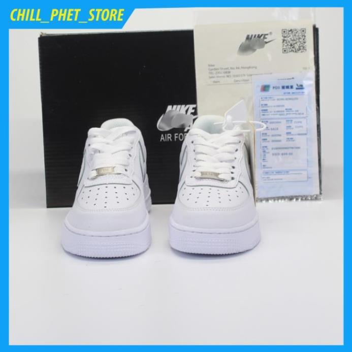 [HOT SALE] 🔥Giày thể thao sneaker AF1 trắng full box 1.1