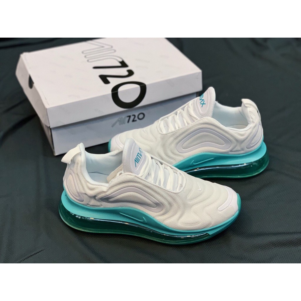 Giày NlKE Airmax 720 trắng đế xanh