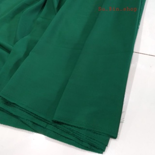 Vải Kate màu xanh lá may đồ đồng phục spa, y tá, nhân viên phòng mổ