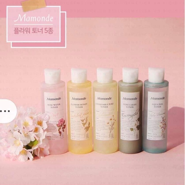 Nước hoa hồng toner Mamonde Korea