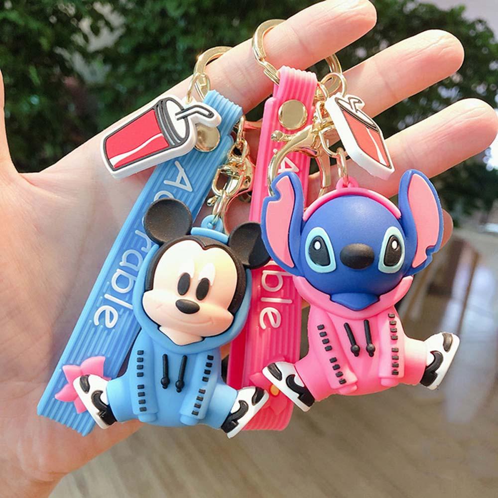 Móc Khóa Hình Chuột Mickey Piakchu Dễ Thương