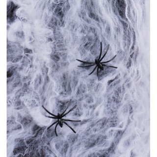 Mạng nhện kèm nhện trang trí halloween