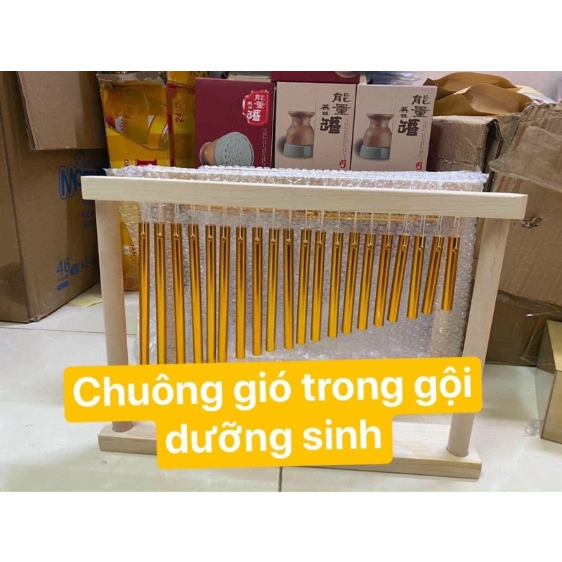 Chuông gió dụng cụ gội đầu dưỡng sinh
