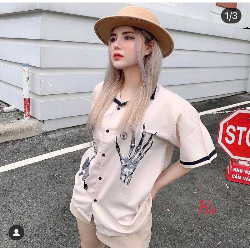 Áo sơ mu bàn tay Dirty HS
