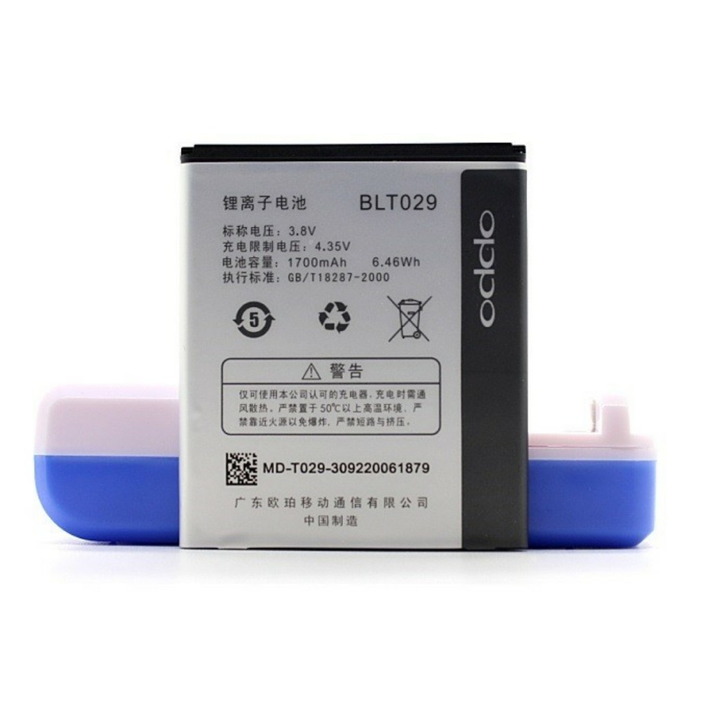 pin oppo blt 029 R815 / R815T / R821 / R821T / R833T / R1001 ....xịn bảo hành 6 tháng