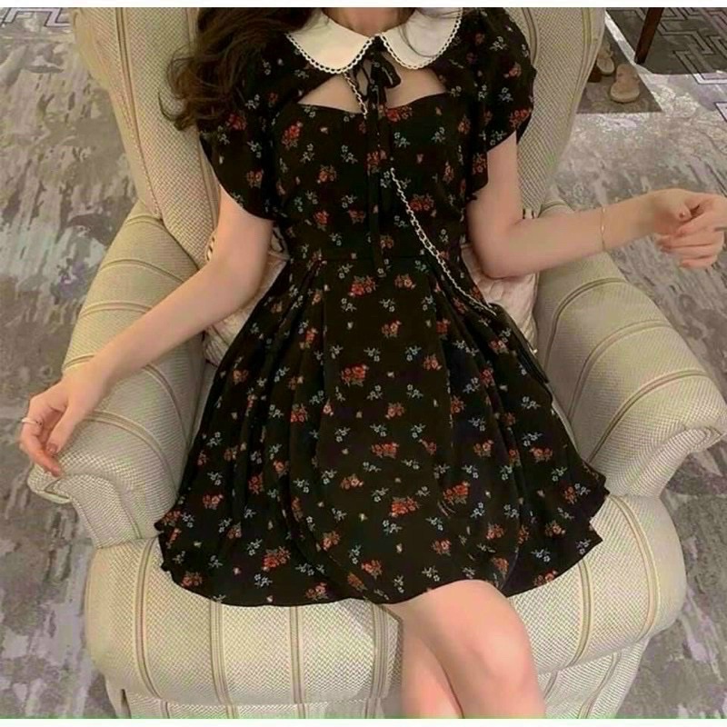 Đầm Hoa Nhí Bigsize 55kg Đến 100kg (L/XL/XXL)