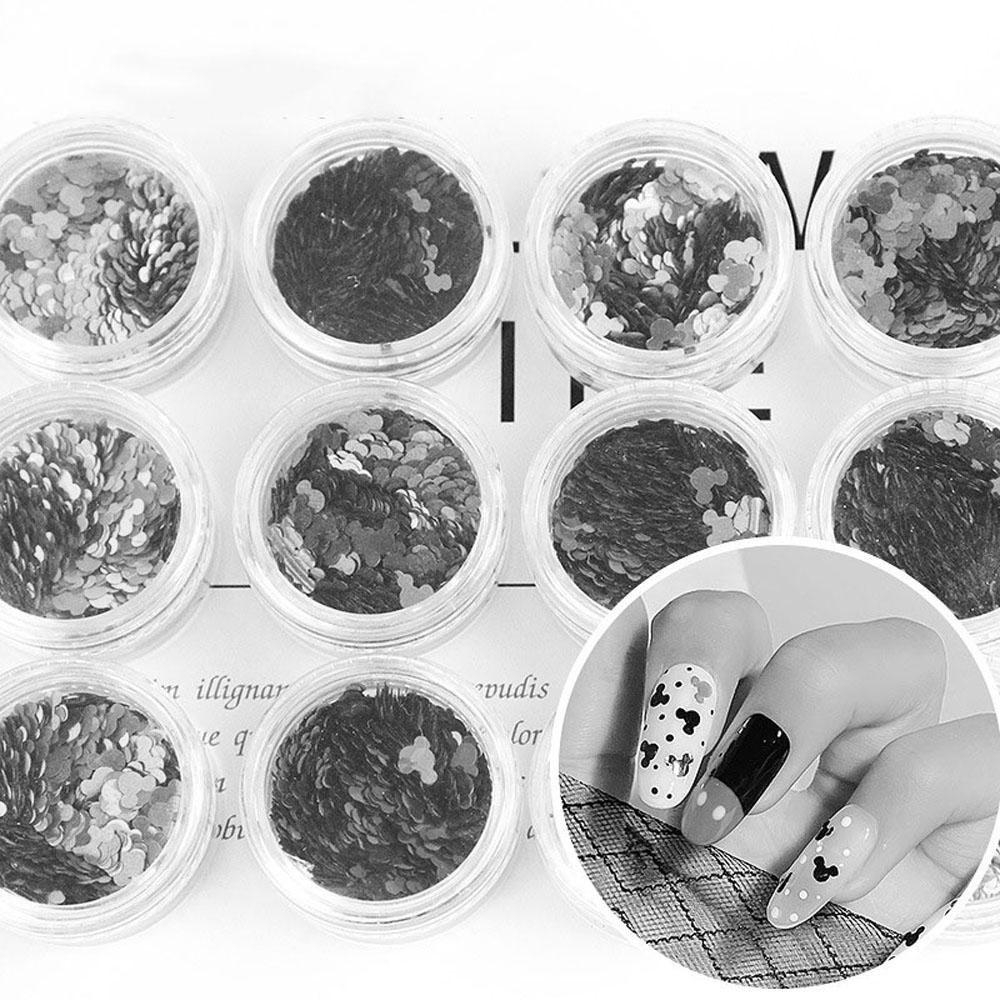 OCEANMAP Kim Tuyến Hình Mickey Trang Trí Móng Tay Nghệ Thuật