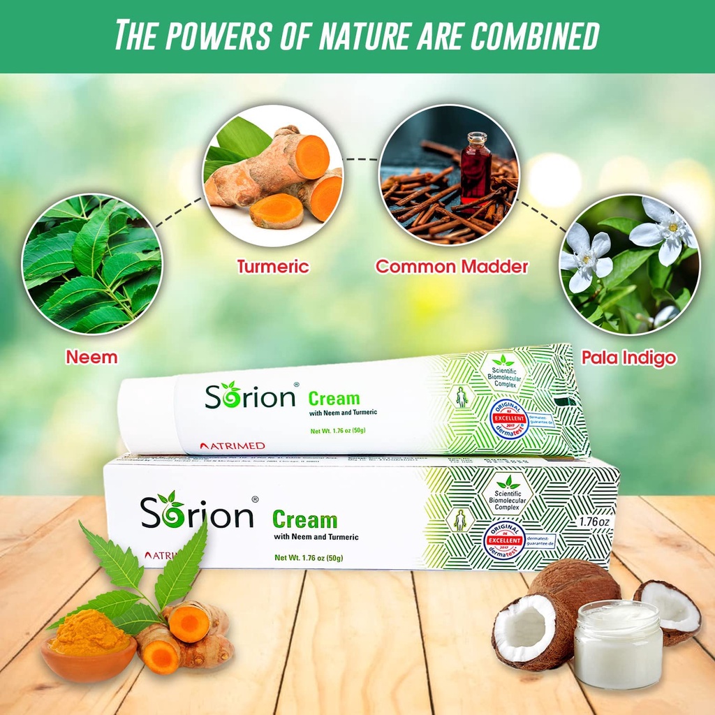 Combo 3 tuýp kem Sorion nhập khẩu chính hãng từ Ấn Độ