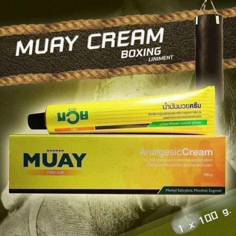 Kem Xoa Bóp Giảm Đau Namma Muay Thái Lan - Muay Cream Boxing 100G