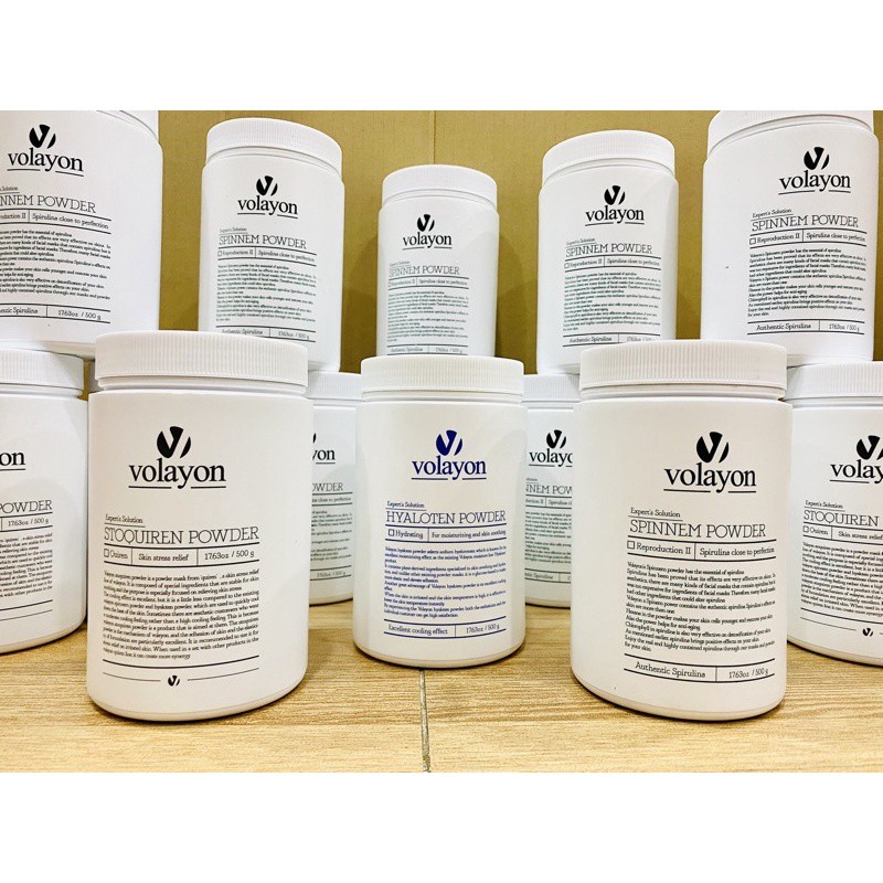 Mặt nạ tảo Volayon Hàn Quốc bột mặt nạ tảo biển cao cấp