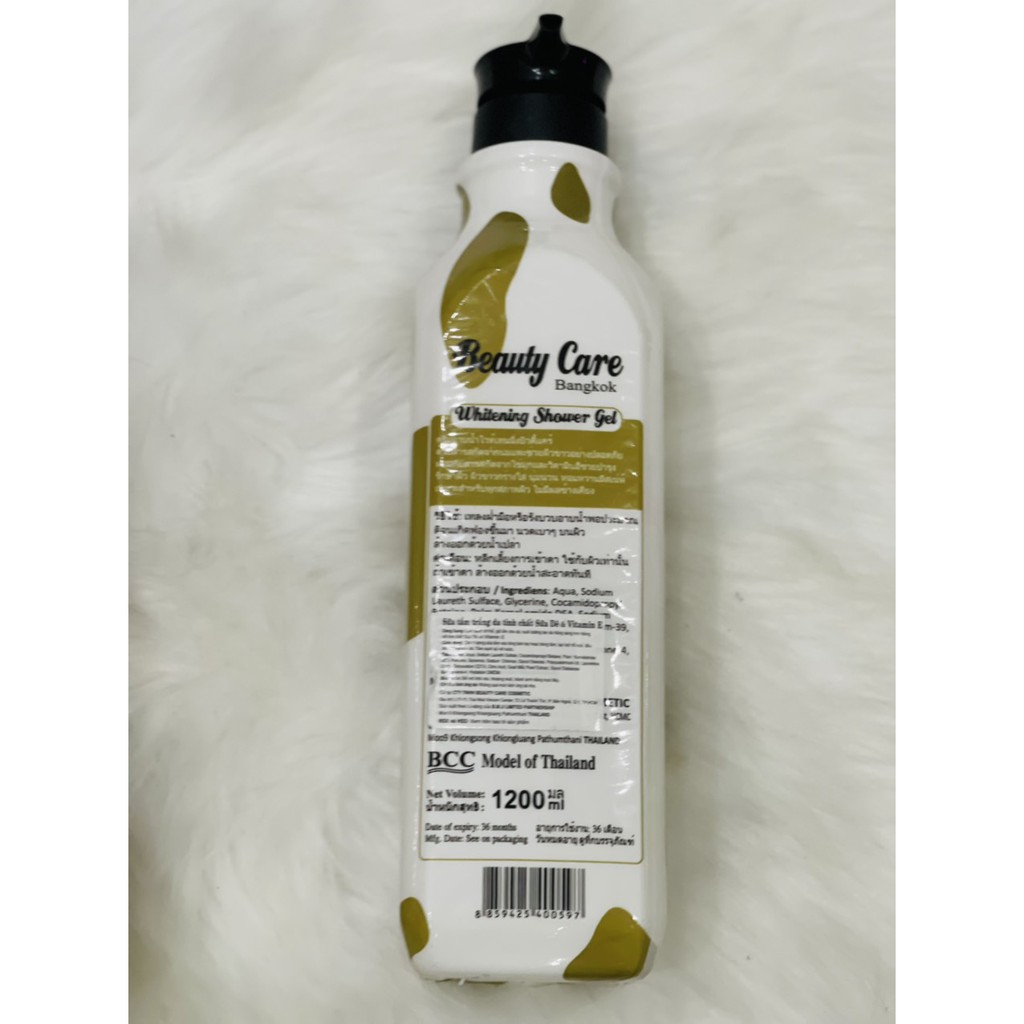 Sữa tắm trăng da CON DÊ , BÒ  Beauty Care Thái Lan 1200ml –  Hương thơm tuyệt vời